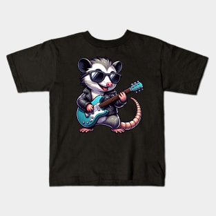 Possum Guitarist Kids T-Shirt